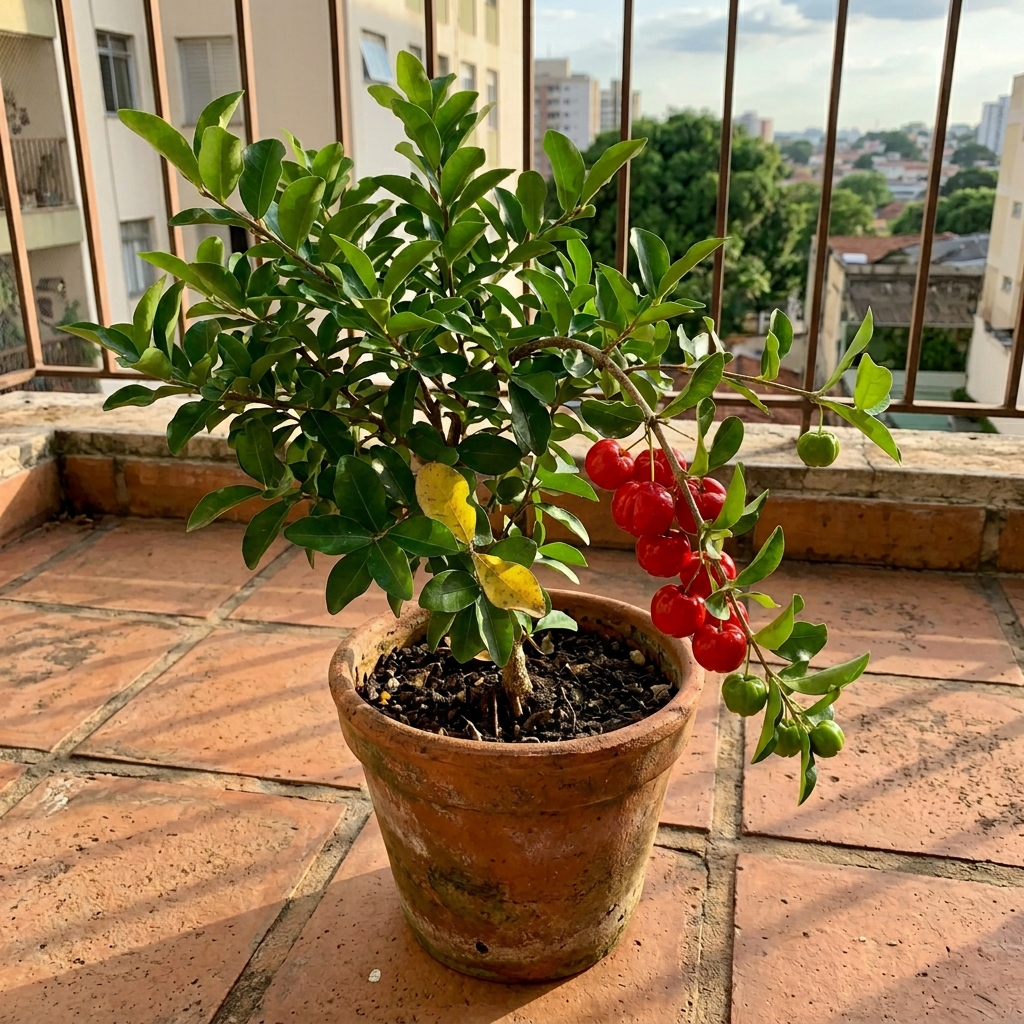 Muda Frutifera Ana Acerola Anã