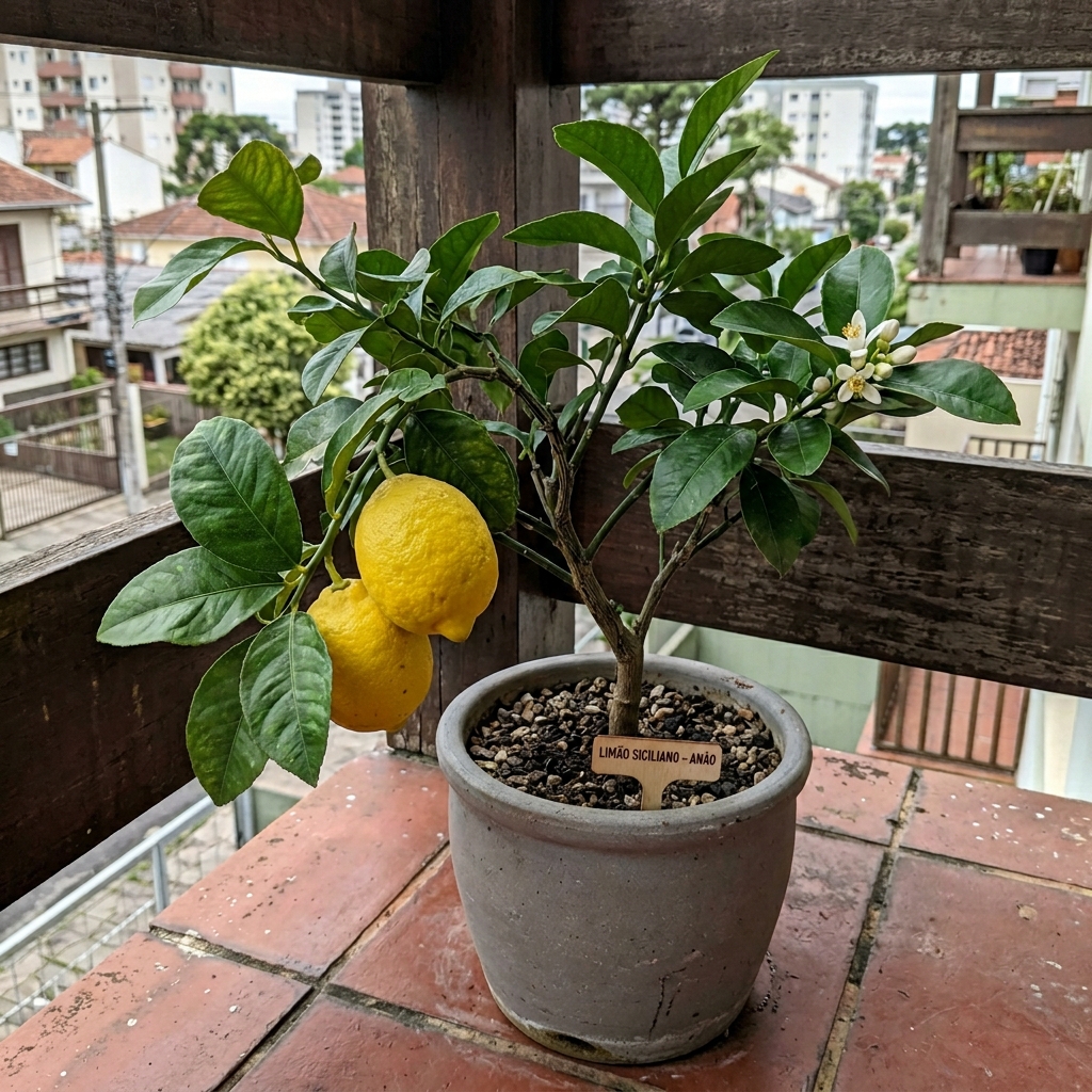 Muda Frutifera Ana Limão Siciliano
